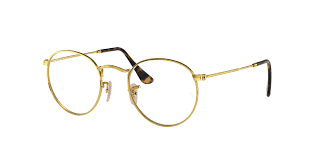 They'll also look great as a pair of sunnies for your summer vacations or. Ray Ban Prescription Glasses Round Metal Optics Rb3447v Gold Metal 0rx3447v250050 Ray Ban Usa