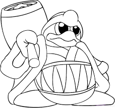 Super smash brothers free printable coloring pages are a fun way for kids of all ages to develop creativity, focus, motor skills and color recognition. Online Coloring Pages Coat Coloring Penguin In A Fur Coat Kirby