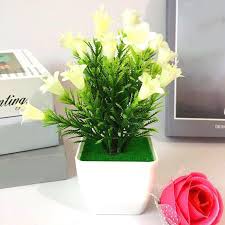 Home depot's artificial plants and flowers include options ranging from fake hedges and single flowers to potted trees and decorative hanging baskets. 17 Heads Flowers Artificial Flowers Artificial Rose Fake False Plants Flower With Pot Outdoor Garden Home Decor Buy From 2 On Joom E Commerce Platform