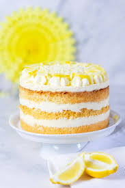 Zitronencreme Torte Mit Lemon Curd Mein Naschgluck Rezept Zitronencreme Torte Zitronencreme Zitronencremekuchen