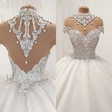 Check spelling or type a new query. Heisser Rabatt 25 Off Nach Mass Luxus Ballkleid Flauschigen Glitter Tull Kristall Perlen Diamant Formale Brautkleider Brautkleider Sc12