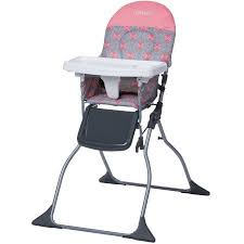 Cosco Simple Fold Full Size High Chair With Adjustable Tray Stencil Walmart Com High Chair Cosco Folding High Chair