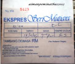 Anda perlu mencetak tiket yang anda beli secara online namun bergantung kepada syarikat bas yang anda pilih. Tiket Bas Shah Alam Ke Tbs Soalan 84