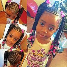 Pin By Janeth Silva On Laila Hairstyles Hair Styles Little Girl Braids Lil Girl Hairstyles