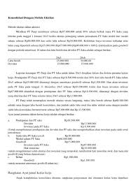 Berikut contoh soal dan jawaban dari cara menghitung persediaan dan bagaimana fifo, lifo dan average mempengaruhi harga pokok persediaan perusahaan. Konsolidasi Dengan Metide Ekuitas