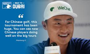 It's our pleasure to witness Chinese golf professionals becoming rising  stars