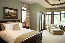 Design Ideas For A Traditional Bedroom With Green Walls Green Master Bedroom Green Bedroom Walls Sage Green Bedroom