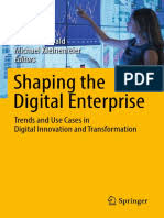 An insider's guide to agile enterprise transformation. Shaping The Digital Enterprise Trends And Use Cases In Digital Innovation And Transformation Pdfdrive Pdf Business Model Cloud Computing