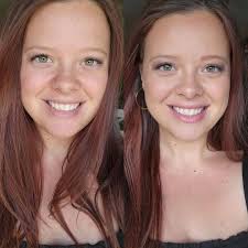 Makeup no makeup look live