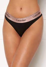 Opal's shiny gold cheetah thong. Calvin Klein Shiny Thong Black Rose Gold Bubbleroom