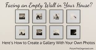 Now i'm obsessed! we're obsessed with these photos, oh. Facing An Empty Wall In Your House Create A Photo Gallery