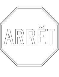 coloriage panneau d arret p 010 au quebec coloriages a imprimer gratuits drahon 3