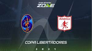 Жкм (6) с кэфом 1.6. 2021 Copa Libertadores Deportivo La Guaira Vs America De Cali Preview Prediction The Stats Zone