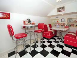 See more ideas about kitchen diner, kitchen design, kitchen inspirations. Would You Want This 1950 S Style Look In Your House Diy Kitchen Decor Retro Kitchen Red Kitchen Decor