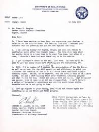 Separation occurs when members of the air force (af) leave active duty, move from one active duty if it is appropriate, the commander expresses the af' appreciation for the member's. Letter Of Appreciation From Usaf To Bill Hargiss 1960