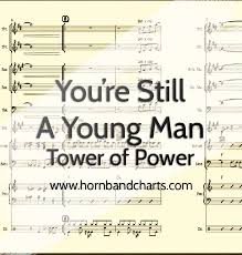 youre still a young man horn chart pdf horn band charts