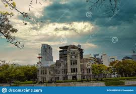 Search for library items search for lists search for contacts search for a library. Das Letzte Gebaude Aus Der Atombombe Hiroshima Stockbild Bild Von Wolken Japan 169093695