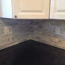 Tampa Florida Tile Contractor Tile Installation Tile Installer Tile Install Marble Backsplash Backsplash Carrara Marble Backsplash