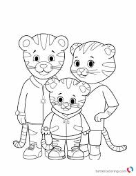 Free Printable Daniel The Tiger Coloring Pages For Kids Download And Print This Daniel Th Daniel Tiger Daniel Tiger S Neighborhood Daniel Tiger Birthday Party