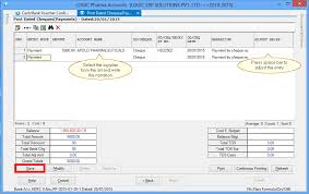 We sent the company a postdated check for next month's payment. Logic Pharma User Guide
