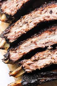 Perfectly Smoked Beef Ribs Berry Maple