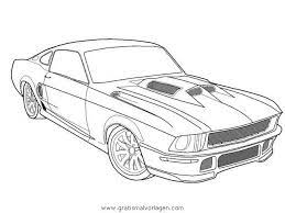 coloriage modele ford mustang gt dessin gratuit a imprimer sam le pompier