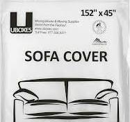 Amazon.com: UBMOVE Sofa Plastic Cover, 1 Pack, For Moving ...