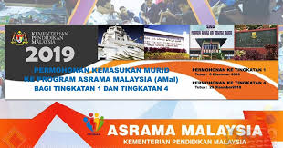 Permohonan kemasukan mrsm tingkatan 1 2018. Permohonan Ke Tingkatan Satu Dan Tingkatan Empat Program Asrama Malaysia Amal Kpm Tahun 2019