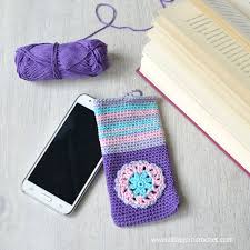 Secret Pearl Phone Cozy: free pattern | LillaBjörn's Crochet World