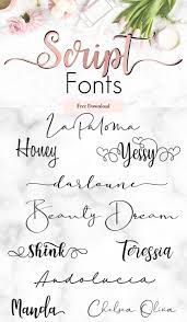 Nov 16, 2021 · script font download free. Free Script Fonts For Branding A La Mode Design