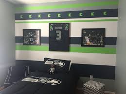 Seahawks Boys Bedroom Tween Boy Bedroom Boys Bedrooms Boys Bedroom Paint