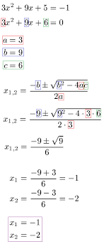 Quest'ultima versione è usata per dare enfasi all'esponente, magari durante una dimostrazione del professore. Nullstellen Berechnen