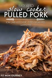 We're all familiar with the direct heat grilling method, where meat meets fla. Easy Slow Cooker Pulled Pork Ketogenic Low Carb Thm S Fit Mom Journey