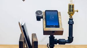 Best prices today using the apple watch charging disc that comes with the watch, you clip the cable into the case where you can store the powerhouse has a rectangular base with a power cable at the back, and a lightning connector that can be used. Industrial Pipe Lamp Iphone Apple Watch Dock