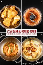 Maybe you would like to learn more about one of these? Ayam Sambal Goreng Sereh Chicken In Spicy Lemongrass Sauce Recipe Daily Cooking Quest