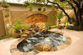47 Irresistible Hot Tub Spa Designs For Your Backyard Hot Tub Outdoor Pool Hot Tub Backyard Spa