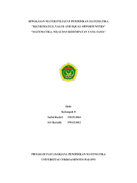 Top pdf contoh makalah matematika tentang himpunan 123dok com. Yuk Lihat Struktur Makalah Filsafat Pendidikan Matematika