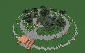 Botanical Garden Without Dome Minecraft Project Minecraft Projects Minecraft Garden Minecraft