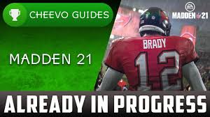 Successfully use the strip ball mechanic. Madden Nfl 21 Already In Progress Achievement Trophy Guide Youtube