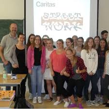Handels mit möbeln, waren der ra. Streetwork Hallein Caritas Schule