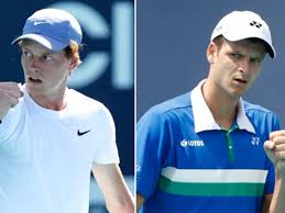 Hubert hurkacz has become the first polish man to win a masters 1000 title, beating jannik sinner to claim the miami open title. Miami Open Jannik Sinner And Hubert Hurkacz To Meet For Miami Open Title Tennis News Times Of India