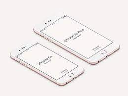 Download Free Rose Iphone Mockup Psd