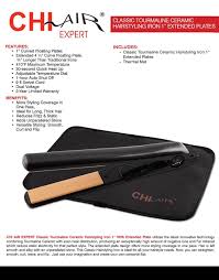 Chi Air Expert Classic Tourmaline Ceramic Flat Iron See This Great Product This Is An Affiliate Link Haircare Tourmaline Ceramic Flat Iron