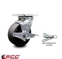 5 Inch Glass Filled Nylon Caster with Roller Bearing and ...