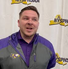Coach Cody Griswold from Elmira College Women's Wrestling stopped by to  talk with us. He was blown away by the # of Girls competing