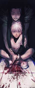 Fan Art Hunterxhunter Killua Illumi By User990 On Deviantart At hisoka's request, illumi joins the phantom troupe as uvogin's replacement. fan art hunterxhunter killua illumi