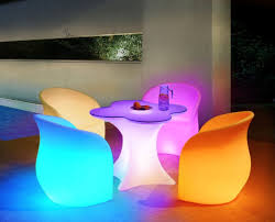 Sunjoy Led Table For Bistro Set Bistro Dining Table Led Lights Patio Chairs