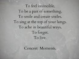 Concert Moments Concert Quotes Music Therapy Quotes Music Quotes