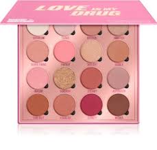 палетка теней для век Revolution Fortune Favours The Brave Paletka Tenej Dlya Vek Makeup Obsession Love Is My Drug Otzyvy Pokupatelej