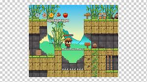 Divertido y único juego de plataformas en 2d en estilo retro con los gráficos de pixel que te gustará mucho, tienes que rescatar la novia de este pequeño personaje mágico ya que malvado la encarcelado, recorre esta aventura. Plataforma De Videojuegos Basada En Azulejos Graficos En Computadora 2d Sprite Juego Hierba Videojuego Png Klipartz